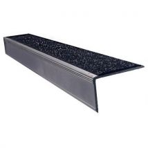 2 Stücke Treppenkante Ohne Bohrungen, 39x23mm, Rutschf., 30mml.3000mm, - Wattelez