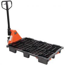 Transpalette Manuel 2t+ 30 Palettes 1200mm- Manutan Expert, - Manutan