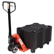 Handhubwagen 2 T + 15 Paletten 800 Mm - Manutan Expert, - Manutan