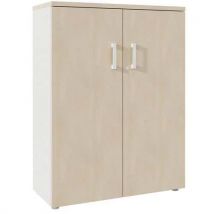 Clen - Armoire De Classement À Portes Battantes - Hauteur 133 Cm