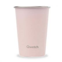 Edelstahlbecher, Rosa, 300 Ml - Qwetch,