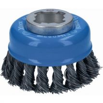 Bosch - Brosse Ø75mm Fils Acier Ø0.5mm - Xlock,