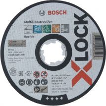 25 Pièces Disque Xlock 125x1,6 Multiconstruction, - Bosch