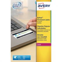 Avery - Lot De 480 Etiquettes Laser Indecollable Ft 63,5x33,9 Mm,