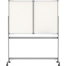 Dreiteiliges Whiteboard Auf Rollen Pro 100 X 150 Cm,