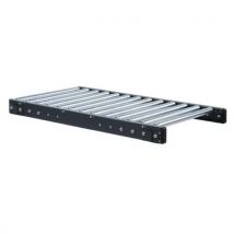 Convoyeur Rouleaux Acier L 650x400mm Pas De 75mm,