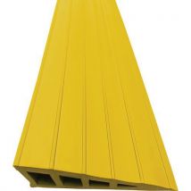 Auffahrrampe - 110 Mm X 30 Mm X 1000 Mm - Gelb,