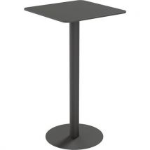 Tisch F. Draußen Cross Quad. 60 X 60 Cm H 110 Cm - Pl. Schw.,