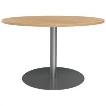 Robberechts - Konferenztisch, Rund, 120 Cm, Glockenförmiger Fuß