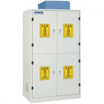 Armoire De Sécurité Haute 4 Portes Pleines - 4 Compartiments,