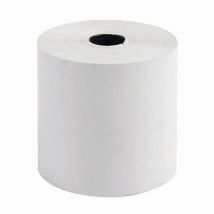 50 Stücke Kassenrolle 80x75 Mm, Einlagig, Thermopapier, Bpa-frei – In Weiß, - Exacompta