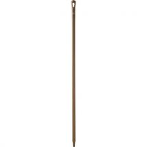 10 Pièces Manche Ultra Hygiénique, Ø34 Mm, 1500 Mm, Marron,