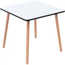 Restauranttisch Palomba, Quad. 80 X 80 Cm - Platte Weiß,