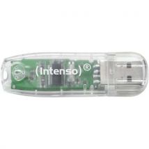 Usb-stick 2.0 Rainbow Line - 32 Gb, Transparent, Intenso,