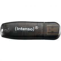 Usb-stick 2.0 Rainbow Line - 16 Gb, Schwarz, Intenso,
