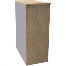 Simmob - Container Tower H114 3 Fachb. 1 Hä.-o. Alu/eiche Hell,