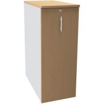 Simmob - Caisson Blanc Tower H114 3 Tablettes