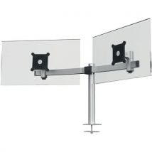 Bras Support Moniteur 2 Écrans, Fixation Passe-câbles,