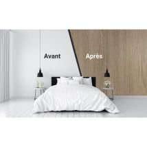 Revêtement Adhésif Wood17 Bois Marron Cendré 5 M- Reflectiv,
