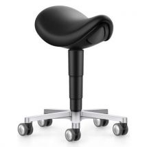 Hocker Mit Sattelform Von Bimos Auf Rollen,