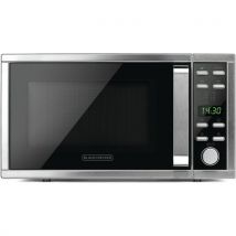Black And Decker - Four Micro-ondes 900 W Inox Brossé Bxmz901e - Black & Decker,