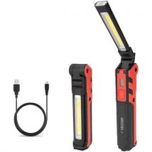 Velamp - Kit Lampe D'inspection Rechargeable + Torche Multifonctions,