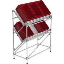 Mini-rack Für Das Picking, Mit V-form - 1.350 X 650 X 1.740,