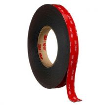 Ruban Vhb 5925f, Noir, 12 Mm X 33 M, 0.6 Mm,