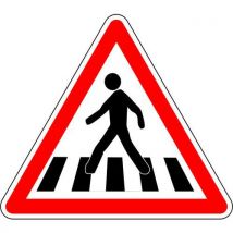 Panneau De Signalisation A13b Passage Pour Piétons -lacroix,