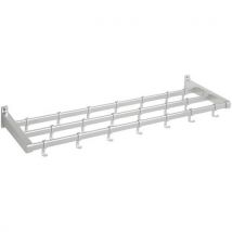 Gardelux By Hermeta - Wandgarderobe Gardelux 1 Typ 7, 26 Haken, Aluminium,