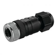 Gerader M12-steckverbinder A-codierung F. Mod. Mach Led Plus,