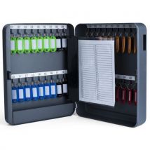 Schlüsselschrank Mattdunkelgrau 240x300 36 Schlüssel - Pavo,