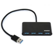 Port Connect - Hub Usb 3.0 - 4 Ports Usb 3.0 - Port Connect