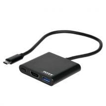 Mini-dockingstation Usb-c + Usb-a + Hdmi,
