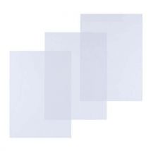 100 Stücke Einbanddeckel Pvc A3 200 Mikron, Transparent - Pavo,