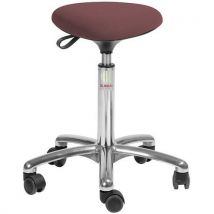 Hocker Tria-cura Stoff-niedrig-rollen,easy Rolling-rot,