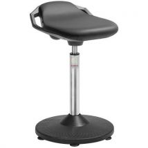 Hocker Trumpet Space - Lederimitat - Top - Schwarz,