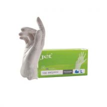 100 Pièces Gants Jetables Vinyle Non-poudrés - Taille 9,