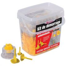 Kit 400 Croisillons Auto-nivelants 2mm + 50 Têtes À Visser,