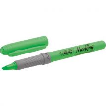 12 Pièces Bic Highlighter Grip Surligneur Fluo - Vert - Bic, - BIC