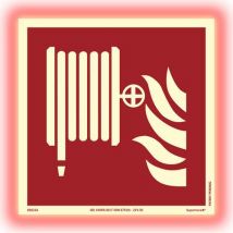 Systemtext - Panneau Photoluminescent - Enrouleur Tuyau - Supernova+,