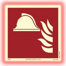 Systemtext - Nachleucht. Schild „brandschutzausrüstung“ - Supernova+