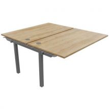 Buronomic - Bench 2 Arbeitspl. Anbauelement Partage