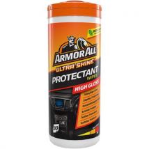 Energizer - Tube 30 Lingettes Protection Plastiques Finition Brillante,