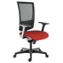 Siège De Bureau Ergonomique Accoudoirs 3d Kilima Rouge,