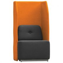 Schallschutzsessel Einsitzer Orange,