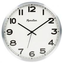 Horloge Analogique Murale À Quartz Ø 40 Cm - Anthracite, - Manutan