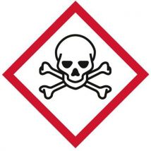 Rohrleitungskennz. Ghs06 - Toxisch ‐ 80 Mm ‐ Systemtext,