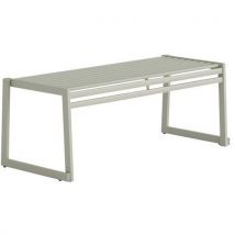 Urbantime - Banc Sans Dossier En Acier Galvanisé - L: 120 Cm