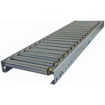 Convoyeur À Rlx Pvc - Larg 400mm - Pas 62.5mm - Long 1500mm,